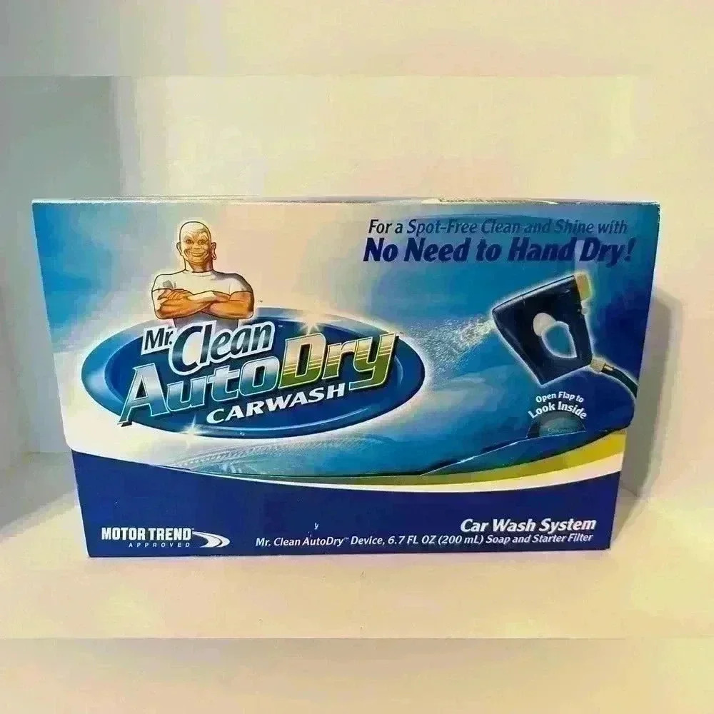 New‎ Mr. Clean Auto Dry Carwash System